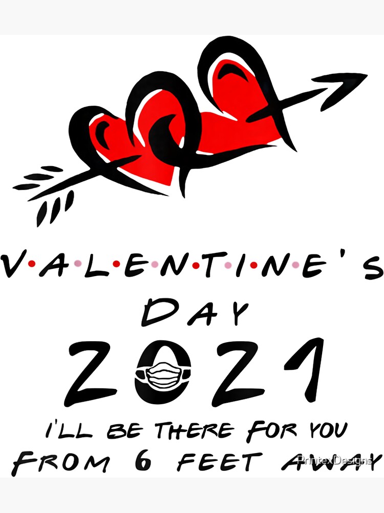 "Valentine’s Day 2021 Quarantined Happy Valentines day love Hearts