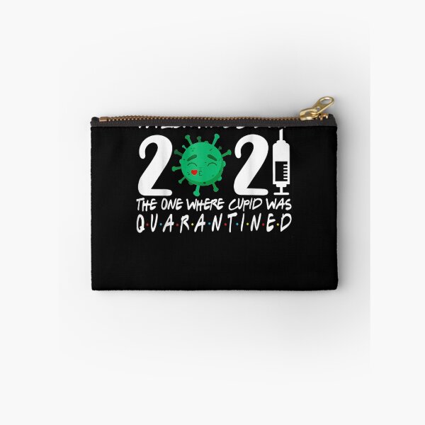 Item preview, Valentine’s Day 2021 Quarantined - Happy Valentines day love Hearts (2021) designed and sold by PrintexDesigns.