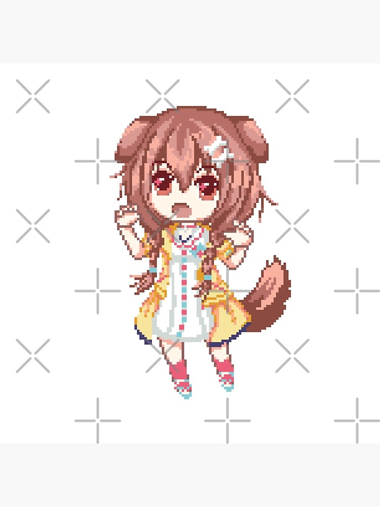 My attempt to draw an anime character with pixel art : r/PixelArt