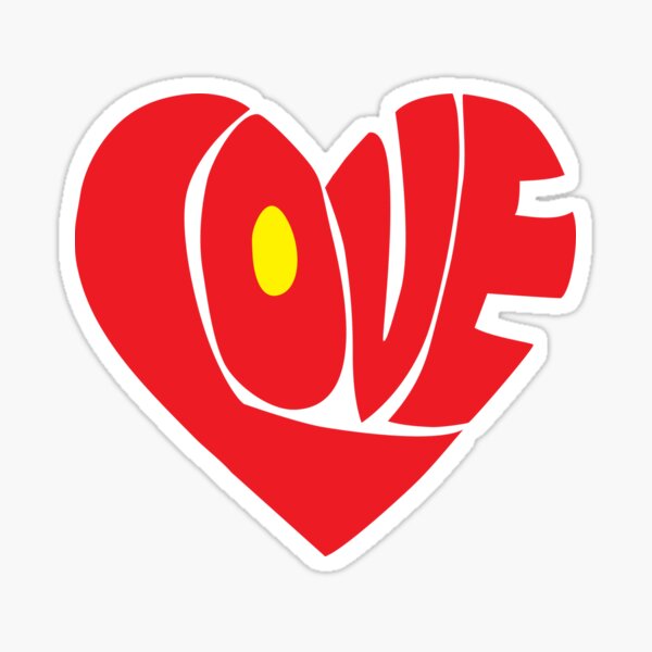 Love Heart Sticker