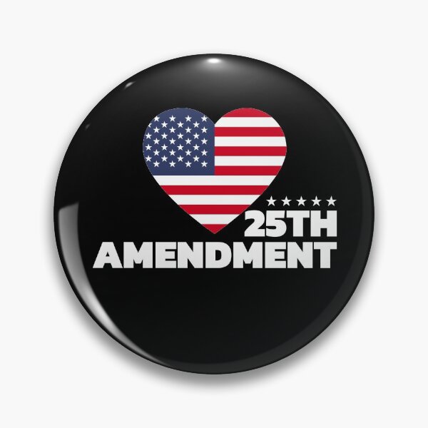 Item preview, 25TH AMENDMENT, IMPEACH TRUMP, ANTI TRUMP, USAF FLAG HEART designed and sold by TheFirstOne.