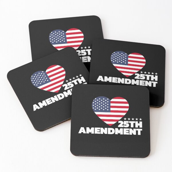 Item preview, 25TH AMENDMENT, IMPEACH TRUMP, ANTI TRUMP, USAF FLAG HEART designed and sold by TheFirstOne.