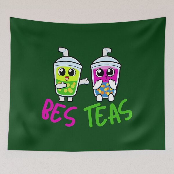 Item preview, bes teas Kawaii boba designed and sold by KawaiiPark.