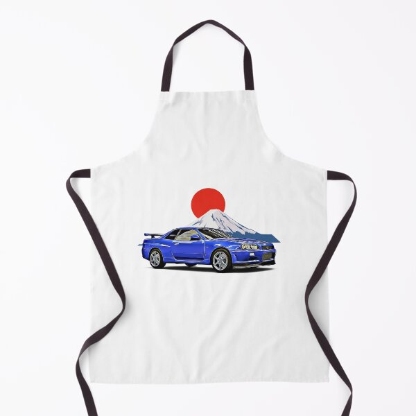 Item preview, R34 GTR Fuji JDM Japan Print designed and sold by Auto-Prints.