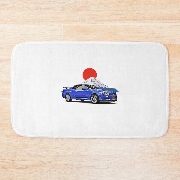 Item preview, R34 GTR Fuji JDM Japan Print designed and sold by Auto-Prints.
