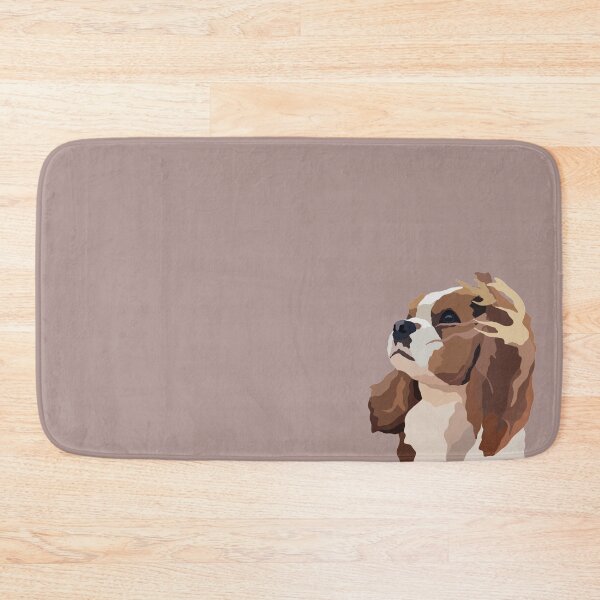 Artikelvorschau, Cavalier King Charles Spaniel Hund Portrait digitale Illustration entworfen und verkauft von sherylwylie.