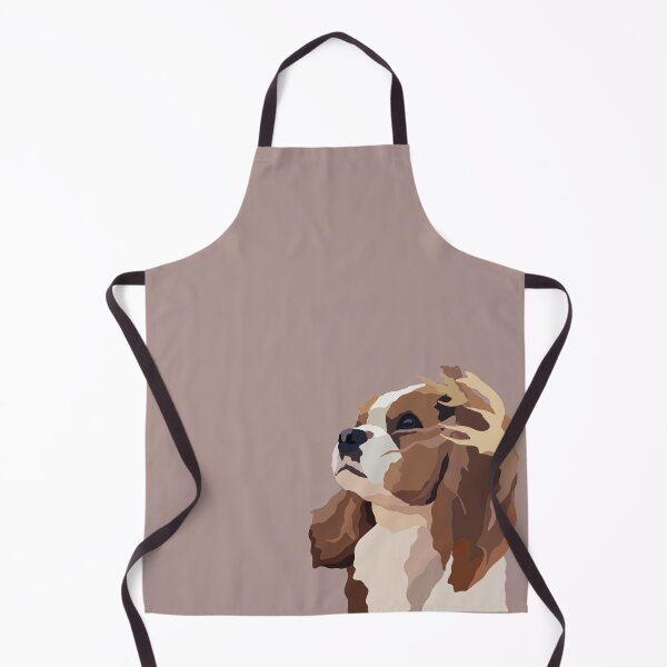 Artikelvorschau, Cavalier King Charles Spaniel Hund Portrait digitale Illustration entworfen und verkauft von sherylwylie.