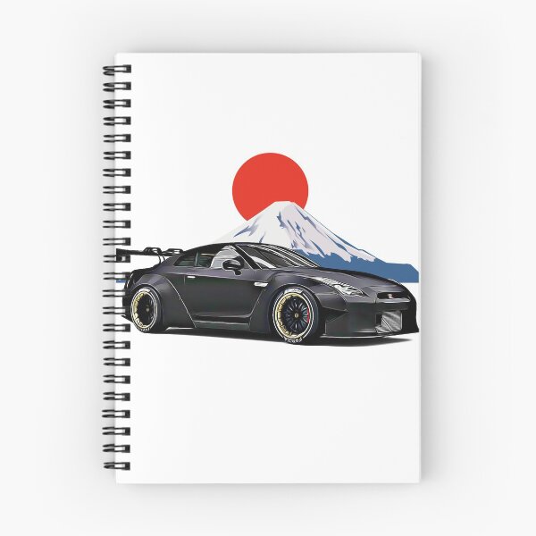 Item preview, R35 GTR Custom Fuji JDM Japan Print designed and sold by Auto-Prints.