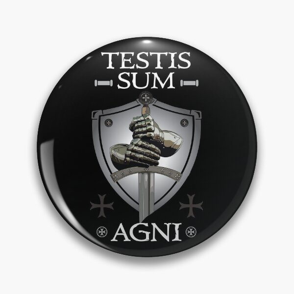 Item preview, Testis Sum Agni designed and sold by MedievalWear.