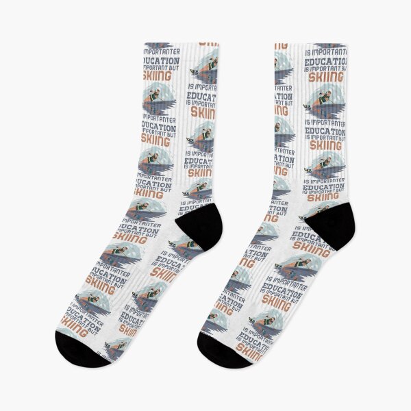 Item preview, Education Is Important But Skiing Is Importanter designed and sold by Tawfiktyson.