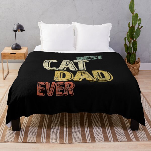 Item preview, Best Cat Dad Ever Shirt Funny Christmas Gift Father's Day designed and sold by KuznecovaDesign.