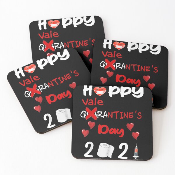 Item preview, Valentine’s Day 2021 Quarantined - Happy Valentines day love Hearts (2021) designed and sold by PrintexDesigns.