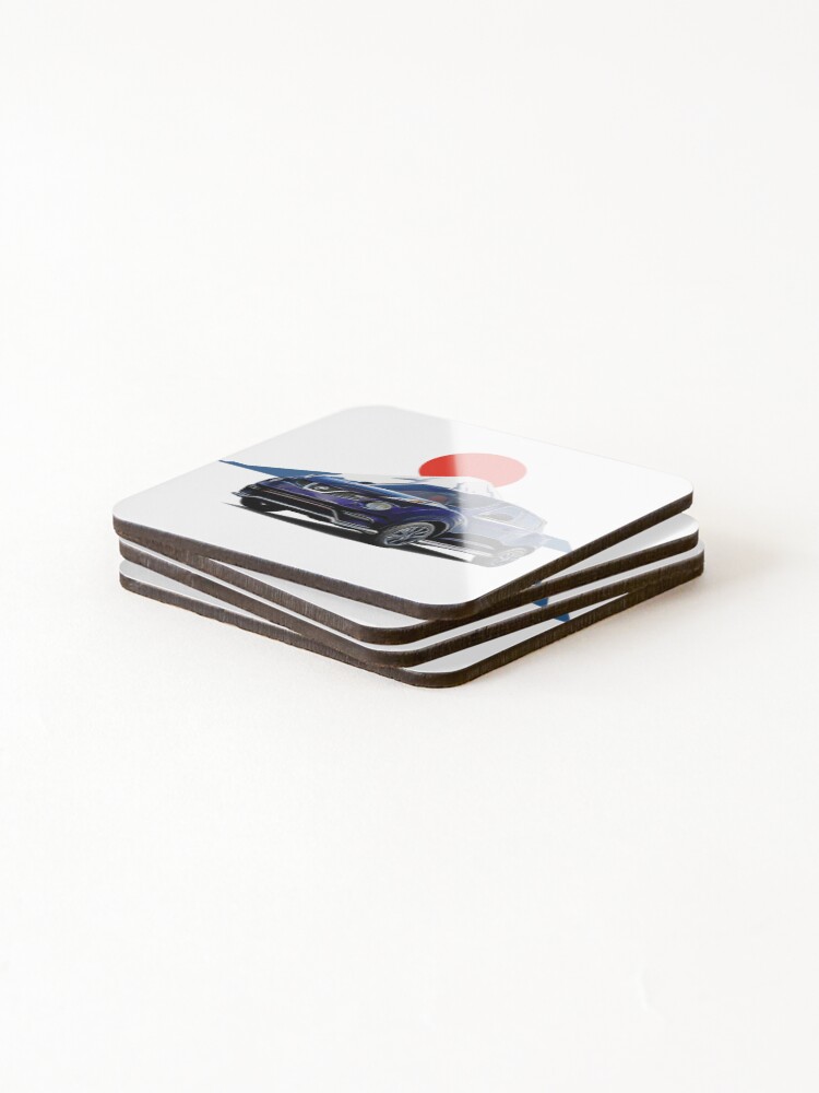 Thumbnail 4 of 5, Coasters (Set of 4), Juke R Fuji JDM Japan Print designed and sold by Auto-Prints.