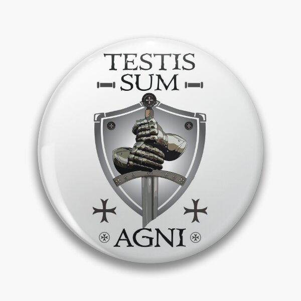Item preview, Testis Sum Agni designed and sold by MedievalWear.