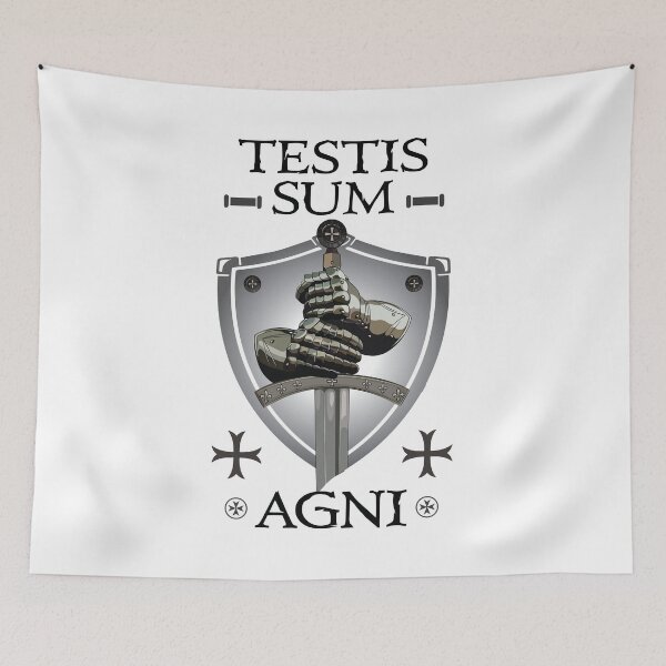 Item preview, Testis Sum Agni designed and sold by MedievalWear.