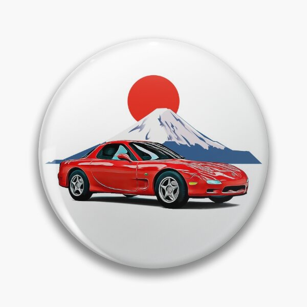 Item preview, RX7 Fuji JDM Japan Print designed and sold by Auto-Prints.