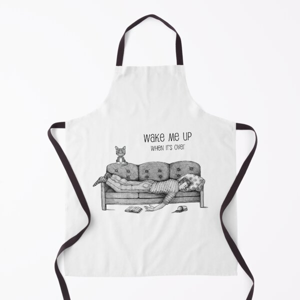 Item preview, Wake Me Up When It's Over COVID designed and sold by JoyfulWhimsy.