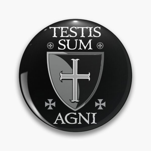 Item preview, Testis Sum Agni designed and sold by MedievalWear.