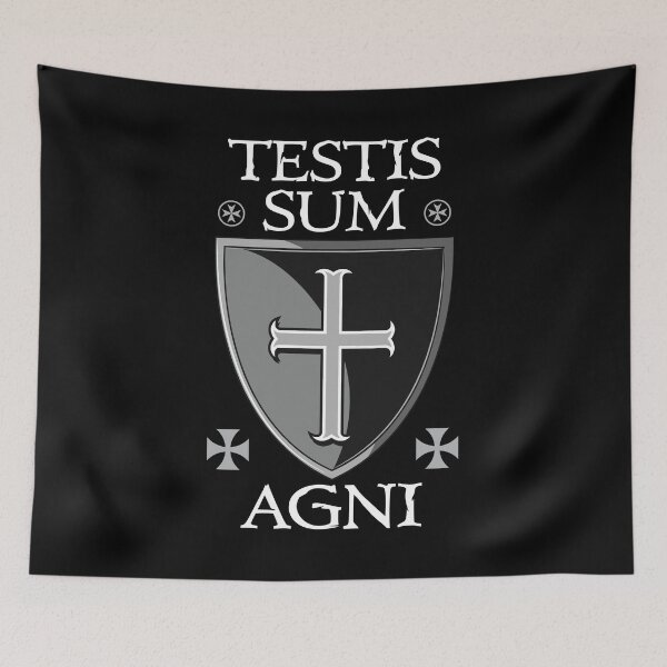 Item preview, Testis Sum Agni designed and sold by MedievalWear.