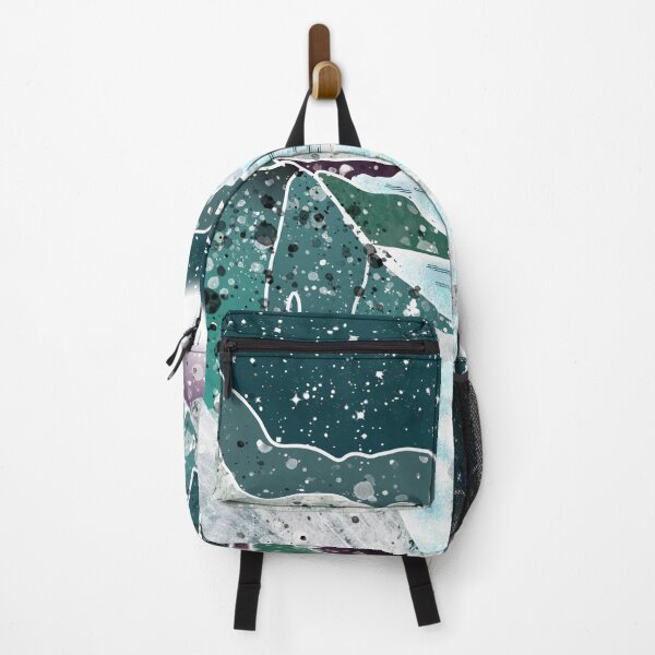 Item preview, lake in the moonlight green designed and sold by Catherine  Milchard.