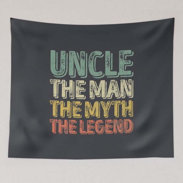 Item preview, Uncle The Man The Myth The Legend Shirt Christmas Gift designed and sold by KuznecovaDesign.