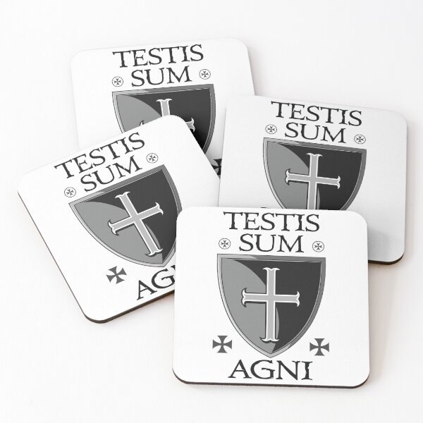Item preview, Testis Sum Agni designed and sold by MedievalWear.