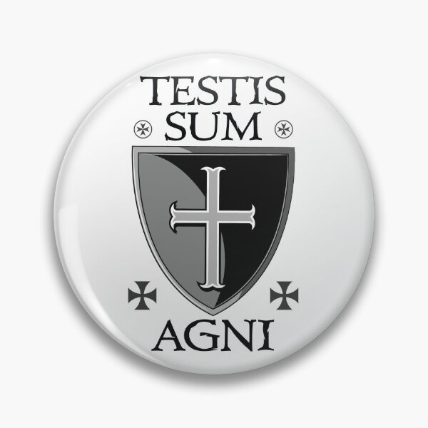 Item preview, Testis Sum Agni designed and sold by MedievalWear.