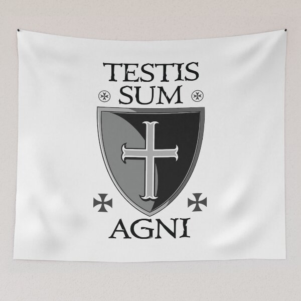 Item preview, Testis Sum Agni designed and sold by MedievalWear.