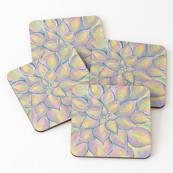 Item preview, Muted Pastel Succulent  designed and sold by neecheeneko.