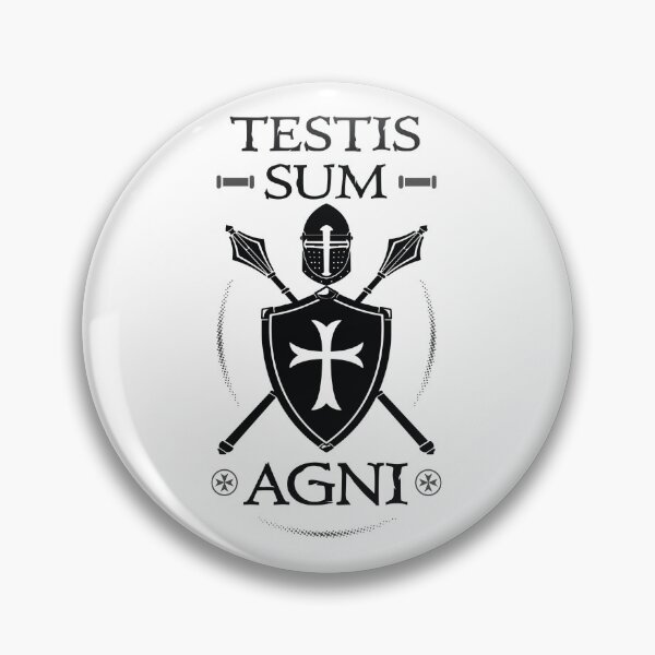 Item preview, Testis Sum Agni designed and sold by MedievalWear.