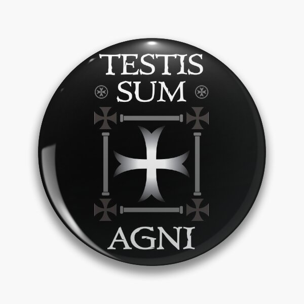 Item preview, Testis Sum Agni designed and sold by MedievalWear.