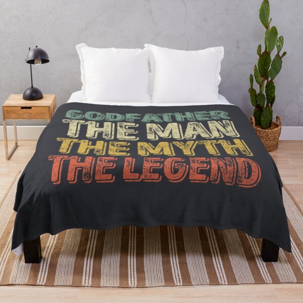 Item preview, Godfather The Man The Myth The Legend Shirt Christmas Gift designed and sold by KuznecovaDesign.