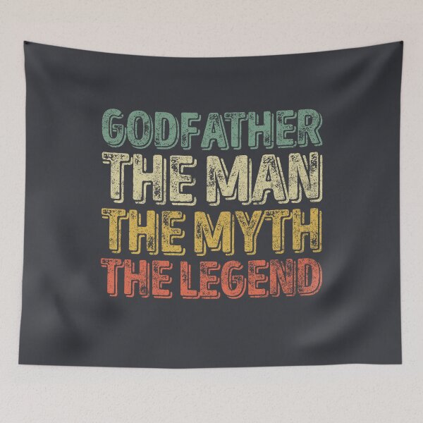 Item preview, Godfather The Man The Myth The Legend Shirt Christmas Gift designed and sold by KuznecovaDesign.