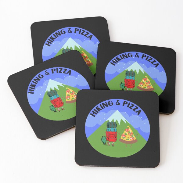 Item preview, Hiking and Pizza designed and sold by ModkMerch.