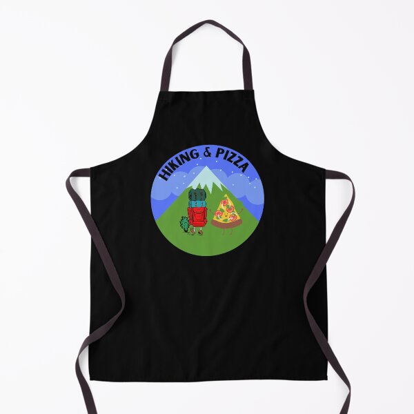 Item preview, Hiking and Pizza designed and sold by ModkMerch.