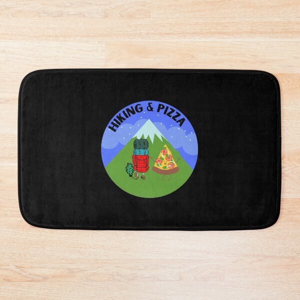 Item preview, Hiking and Pizza designed and sold by ModkMerch.