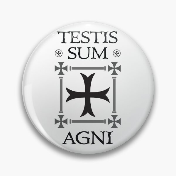 Item preview, Testis Sum Agni designed and sold by MedievalWear.