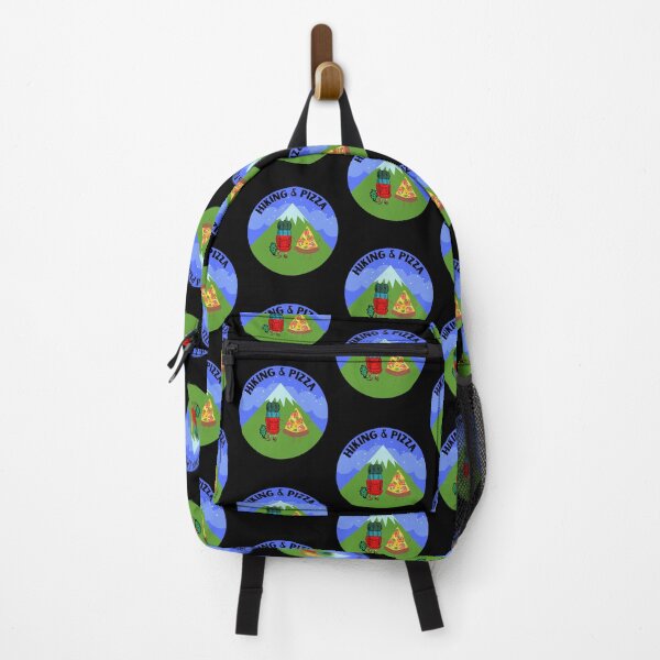 Item preview, Hiking and Pizza designed and sold by ModkMerch.