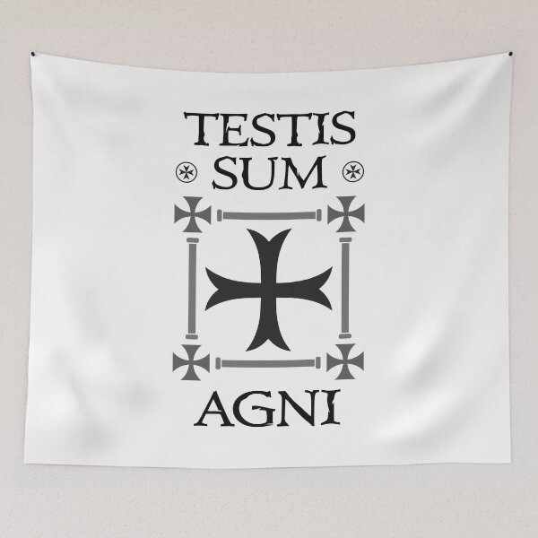 Item preview, Testis Sum Agni designed and sold by MedievalWear.