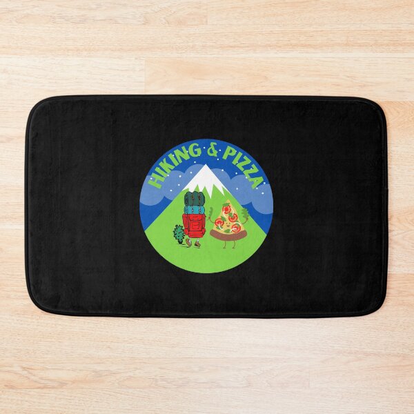 Item preview, Hiking and Pizza designed and sold by ModkMerch.