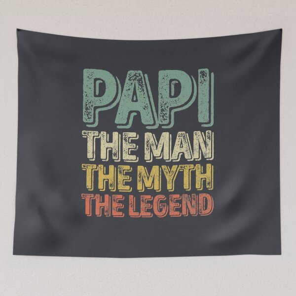 Item preview, Papi The Man The Myth The Legend Shirt Funny Christmas Gift designed and sold by KuznecovaDesign.