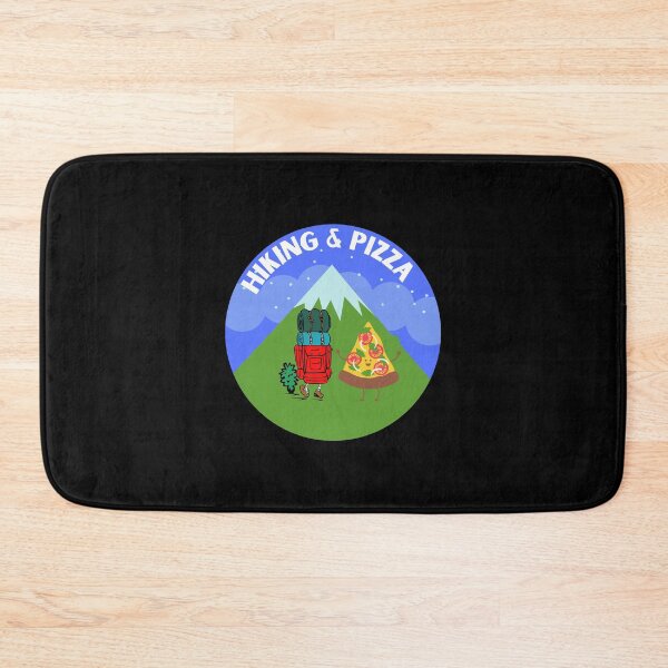 Item preview, Hiking and Pizza designed and sold by ModkMerch.