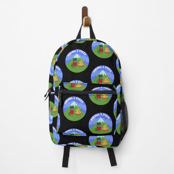 Item preview, Hiking and Pizza designed and sold by ModkMerch.