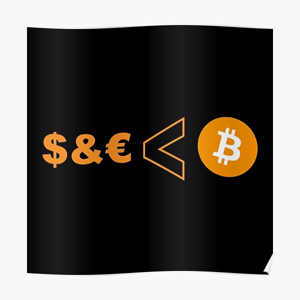 Bitcoin Network Poster