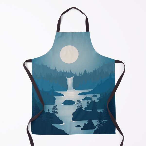 Item preview, Night River - Minimal Art designed and sold by Julia Rudens.
