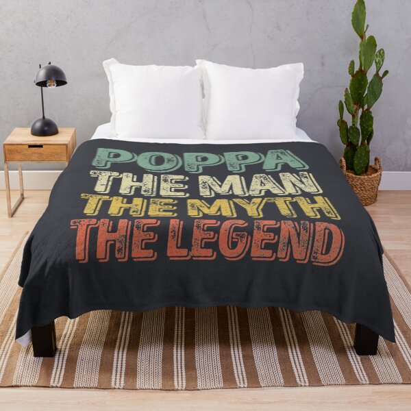 Item preview, Poppa The Man The Myth The Legend Shirt Funny Christmas Gift designed and sold by KuznecovaDesign.