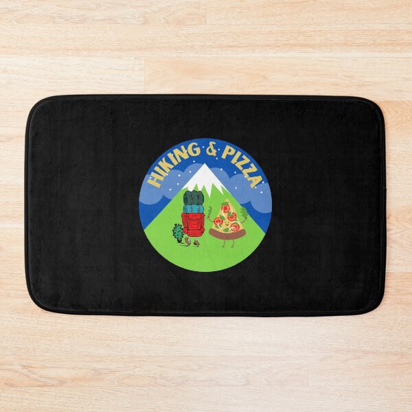 Item preview, Hiking and Pizza designed and sold by ModkMerch.