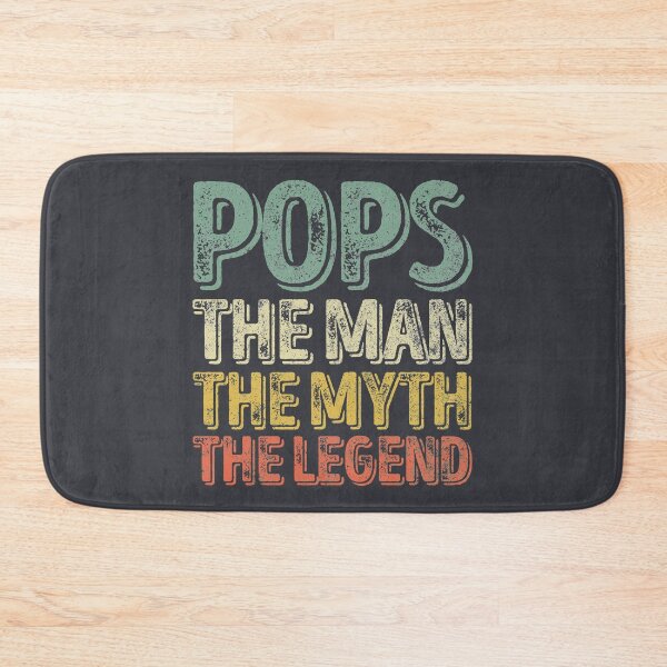 Item preview, Pops The Man The Myth The Legend Shirt Funny Christmas Gift designed and sold by KuznecovaDesign.