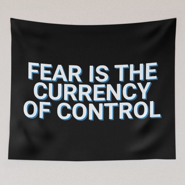 Item preview, Fear Is The Currency Of Control Stay Home designed and sold by Sour Soul.