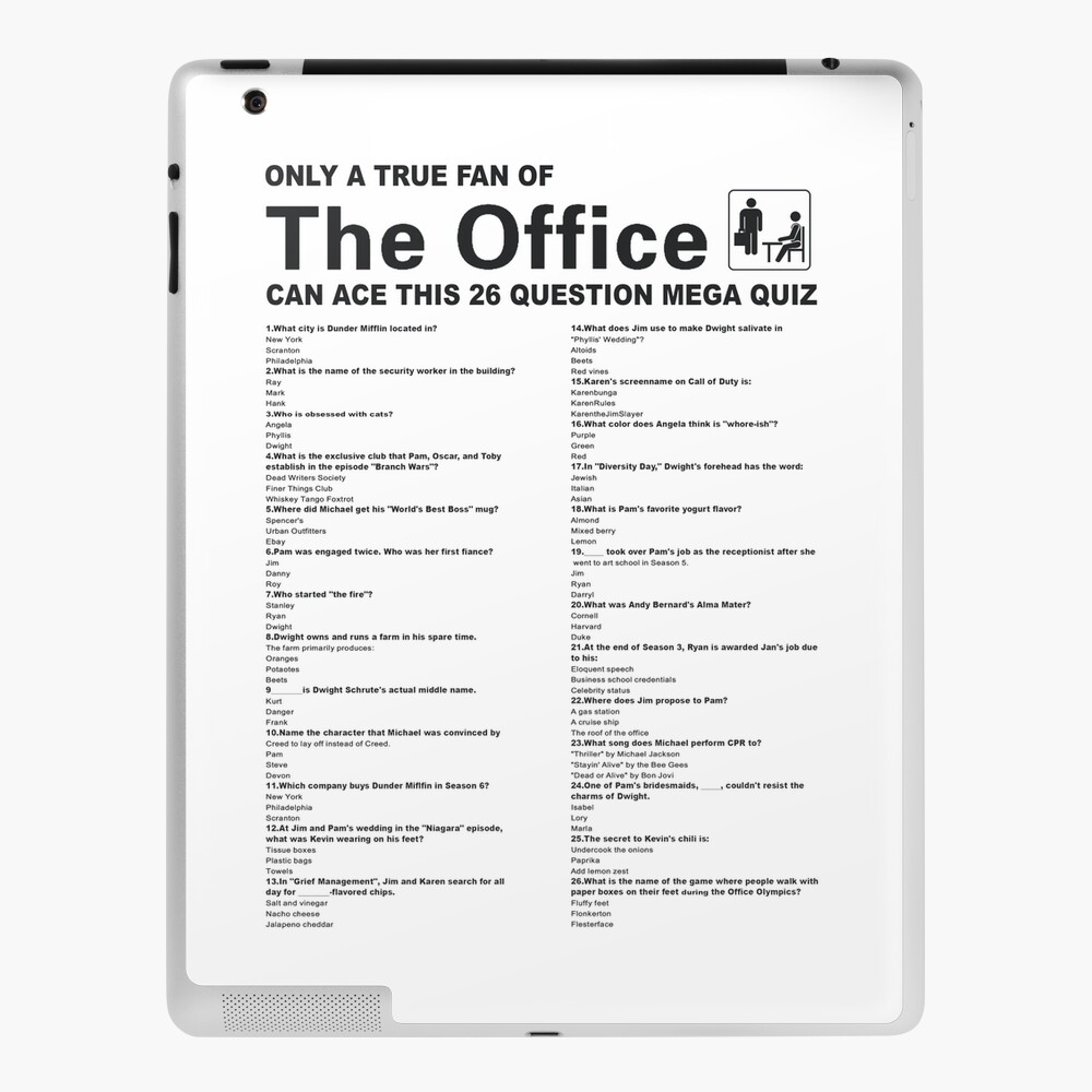 Only A True Fan Of The Office Can Ace This 26 Question Mega Quiz